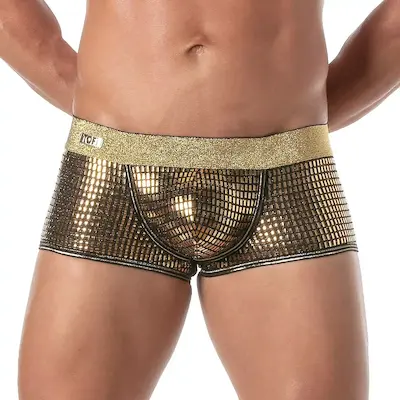 Glitter Boxer Gold