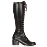 Schnürstiefel RETRO-302 schwarz